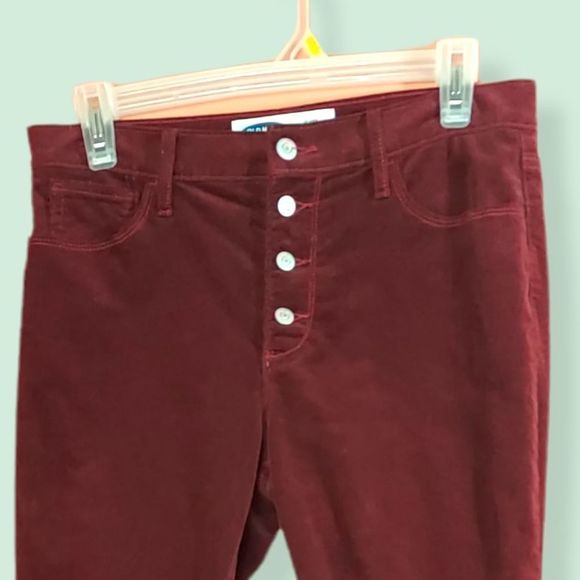 Old Navy  flare  high rise courduroy pants - Picture 3 of 7